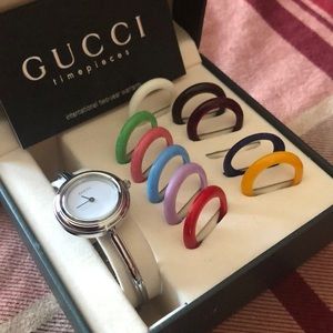 Original rare Gucci changeable dial watch